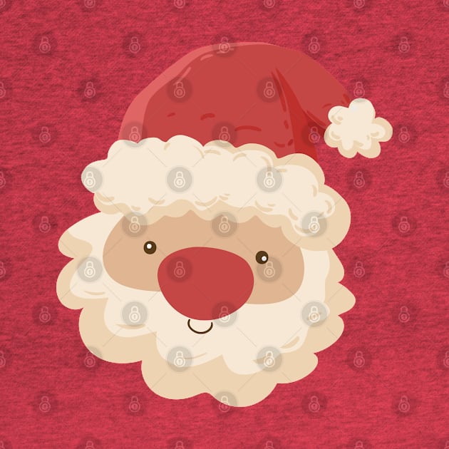 Santa Claus Face by Vanilla Susu